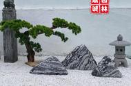 雪浪石切片庭院草坪造景：化州雪浪石原石的精致展示