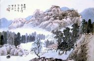 江兆申国画山水：自然与艺术的完美融合