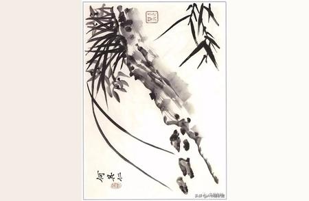 芥子园画谱之兰谱篇章：探索兰花绘画的艺术精髓