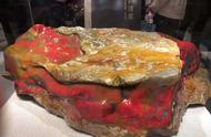 价值数亿的鸡血石王惊艳亮相，临安国石艺术展在上海大放异彩