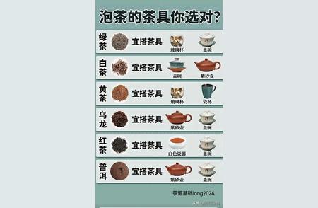 茶艺必备：精选茶叶种类与茶具大全